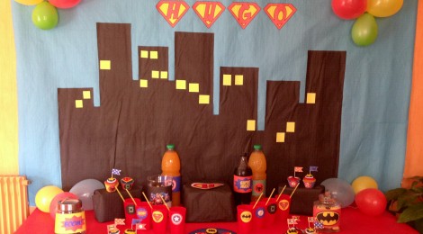 Un Anniversaire de Super-Héros! (Déco / Sweet Table / Kit à imprimer en cadeau!)