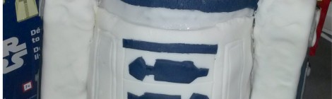 DIY: Gâteau R2D2 d'Anniversaire ! (Tuto Photo Pas à Pas !)
