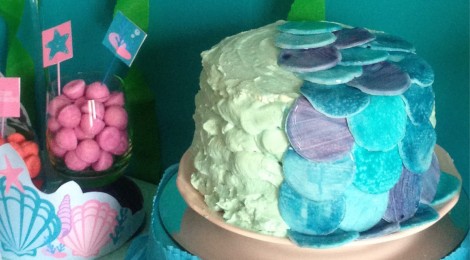 Tuto: Le Gâteau Sirène ! (Photos Pas A Pas)