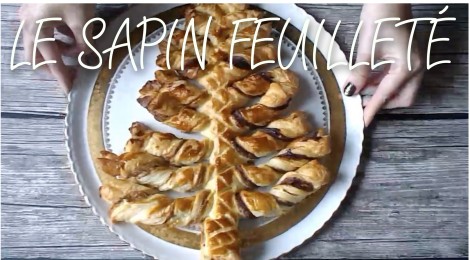 Tuto: Le Sapin feuilleté de Noël ! (Surprenez facilement votre famille pour le Gouter ou l'Apéro)