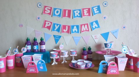 Sa première soirée pyjama entre copines: Déco et Activités en Photos!