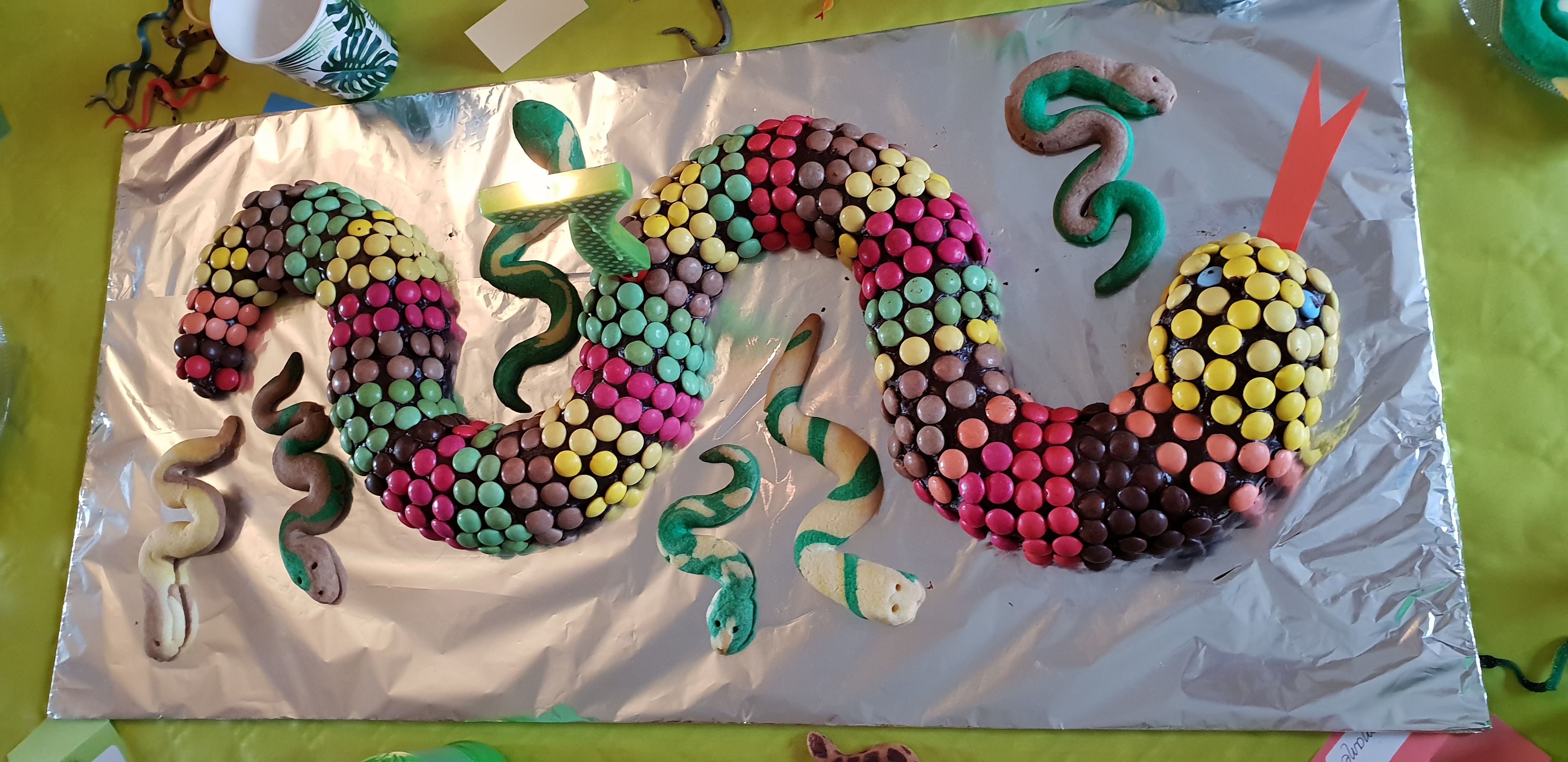 Recette Facile D Anniversaire Le Gateau Serpent Allo Maman Dodo