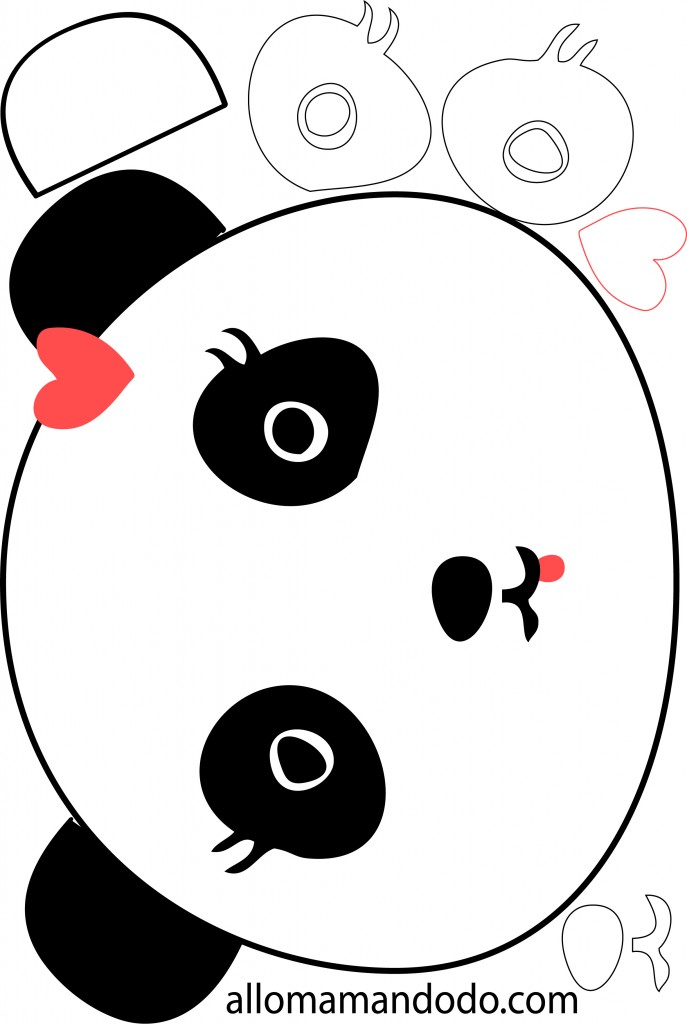 panda gateau