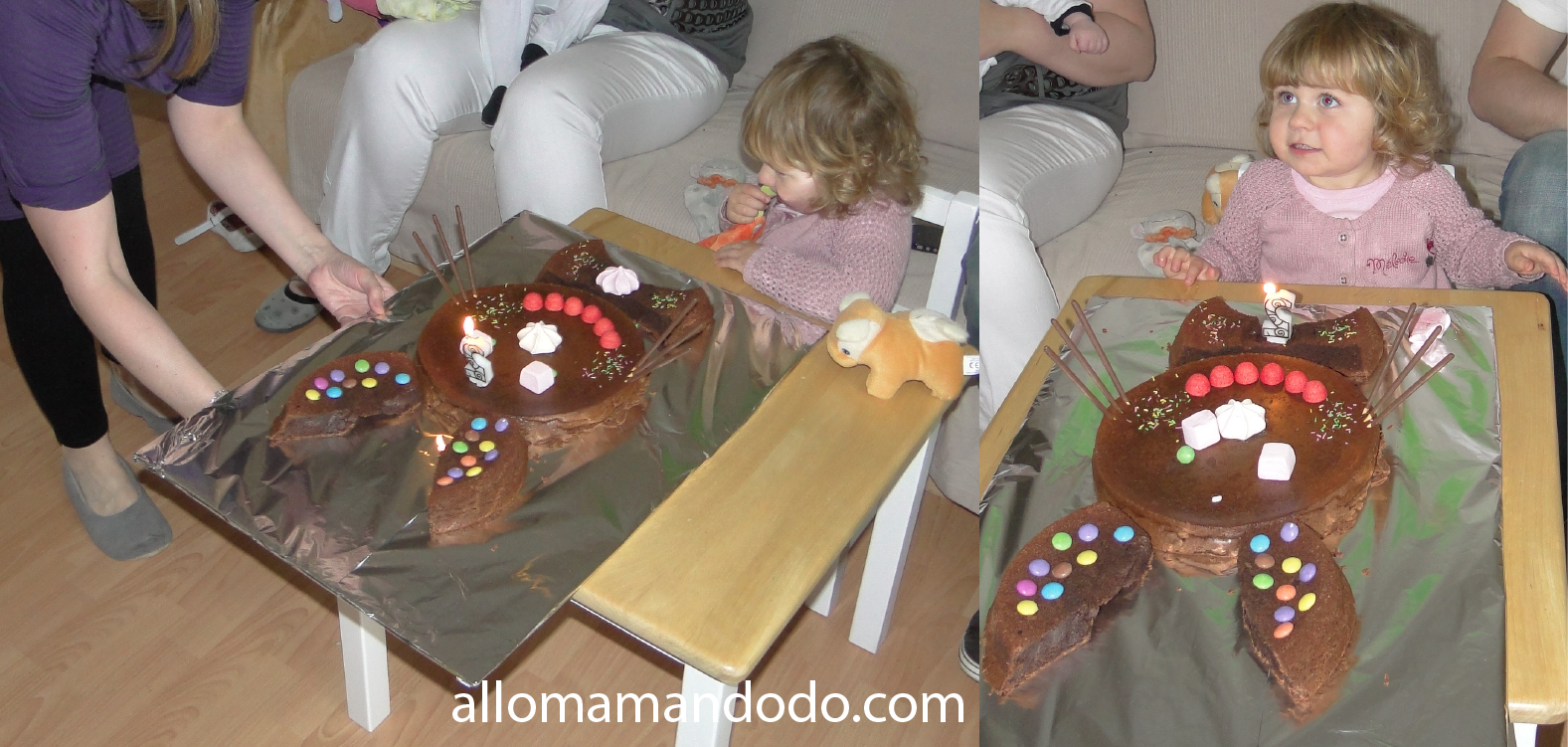 Un anniversaire Minnie (La décoration de la Sweet Table de PtitePomme) -  Allo Maman Dodo