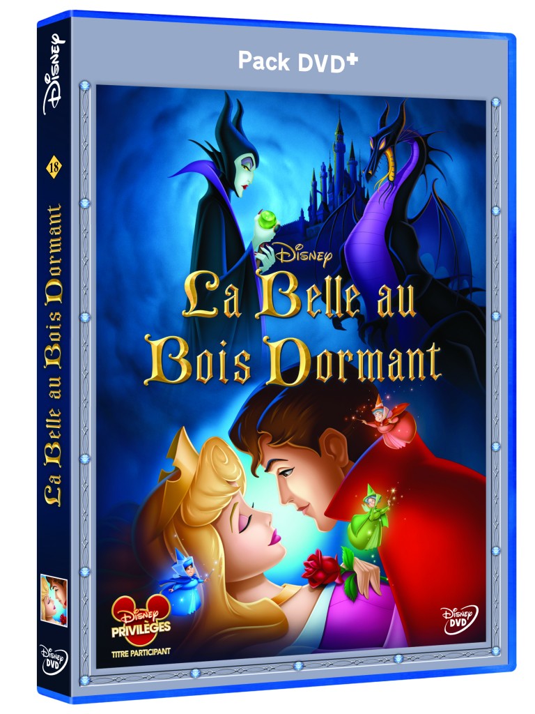 3D DVD+ La Belle au bois Dormant