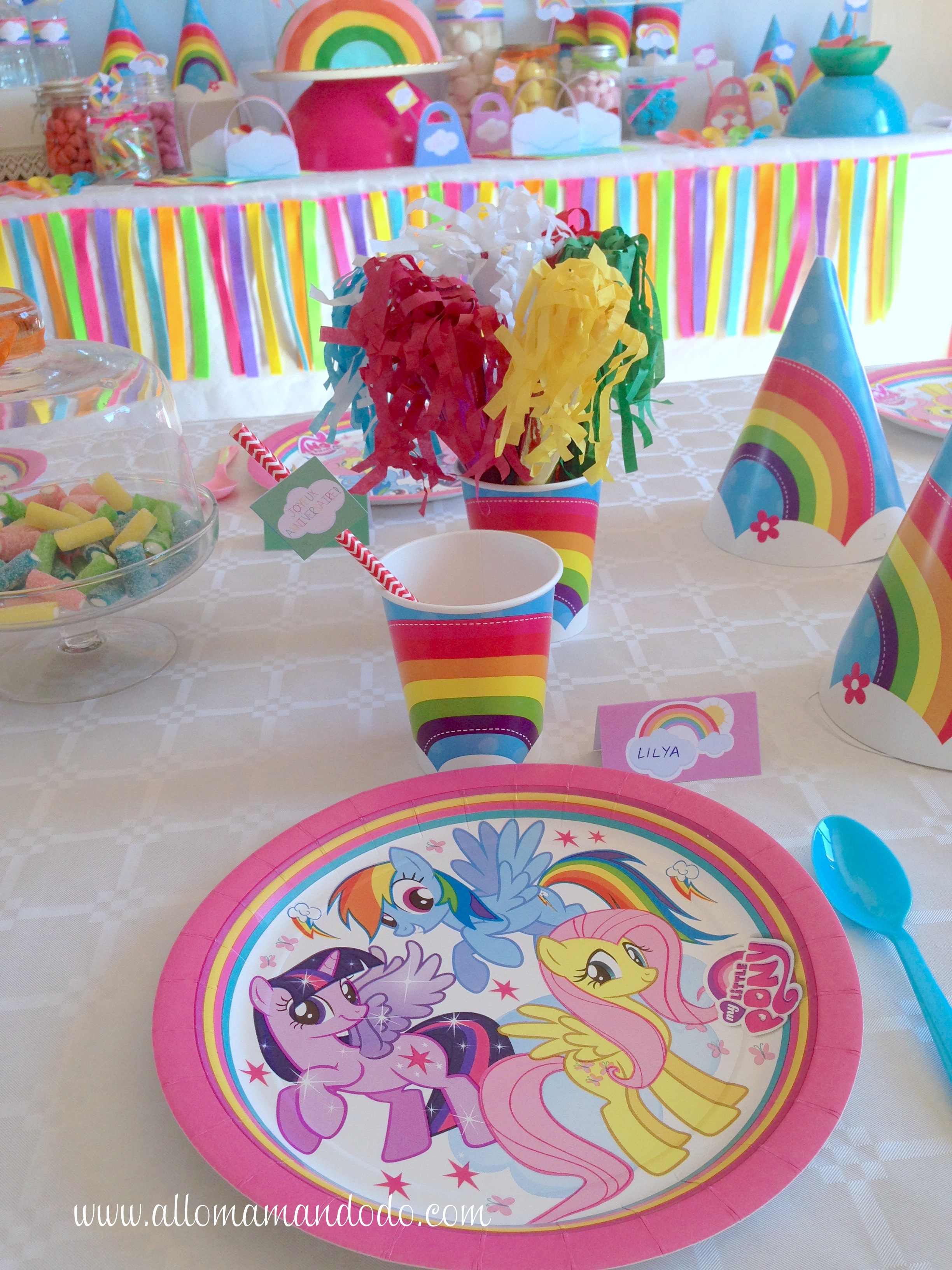 Un anniversaire Minnie (La décoration de la Sweet Table de PtitePomme) -  Allo Maman Dodo