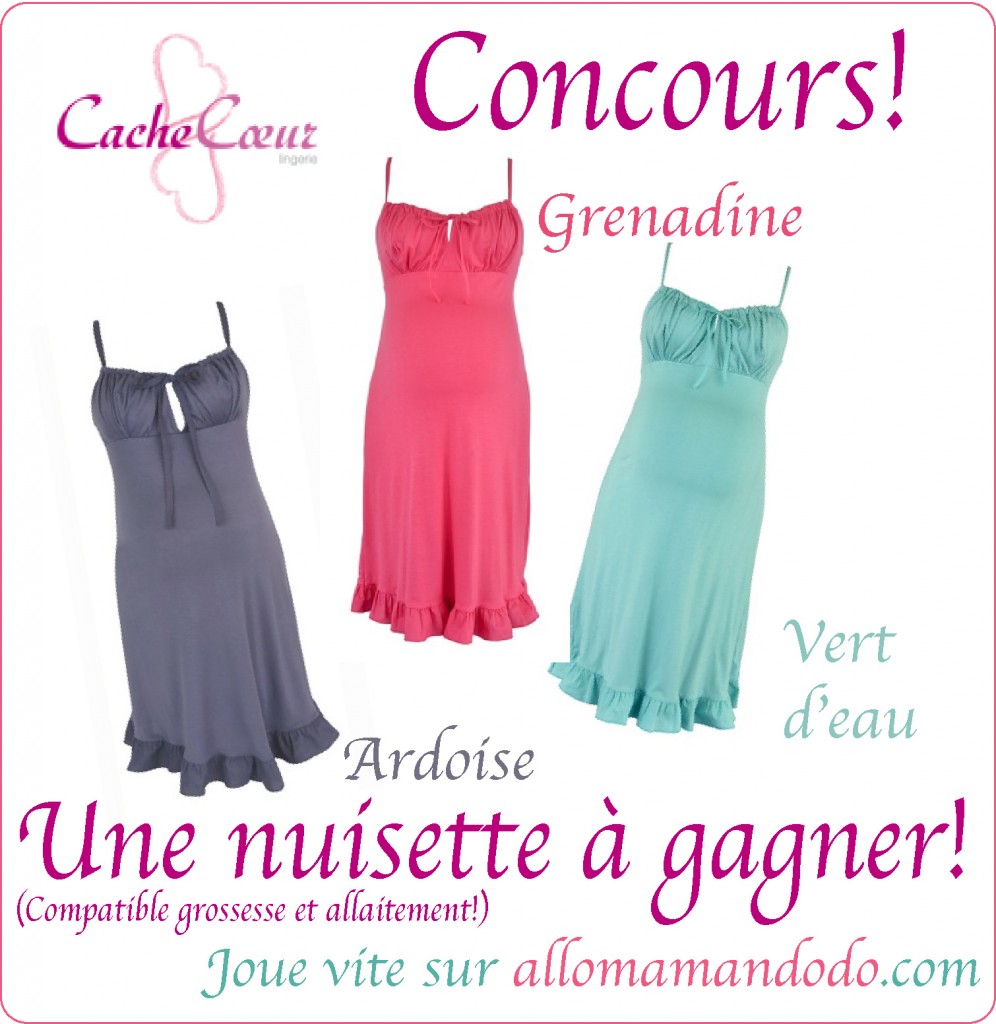 nuisette concours grossesse