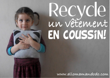 recycler coussin