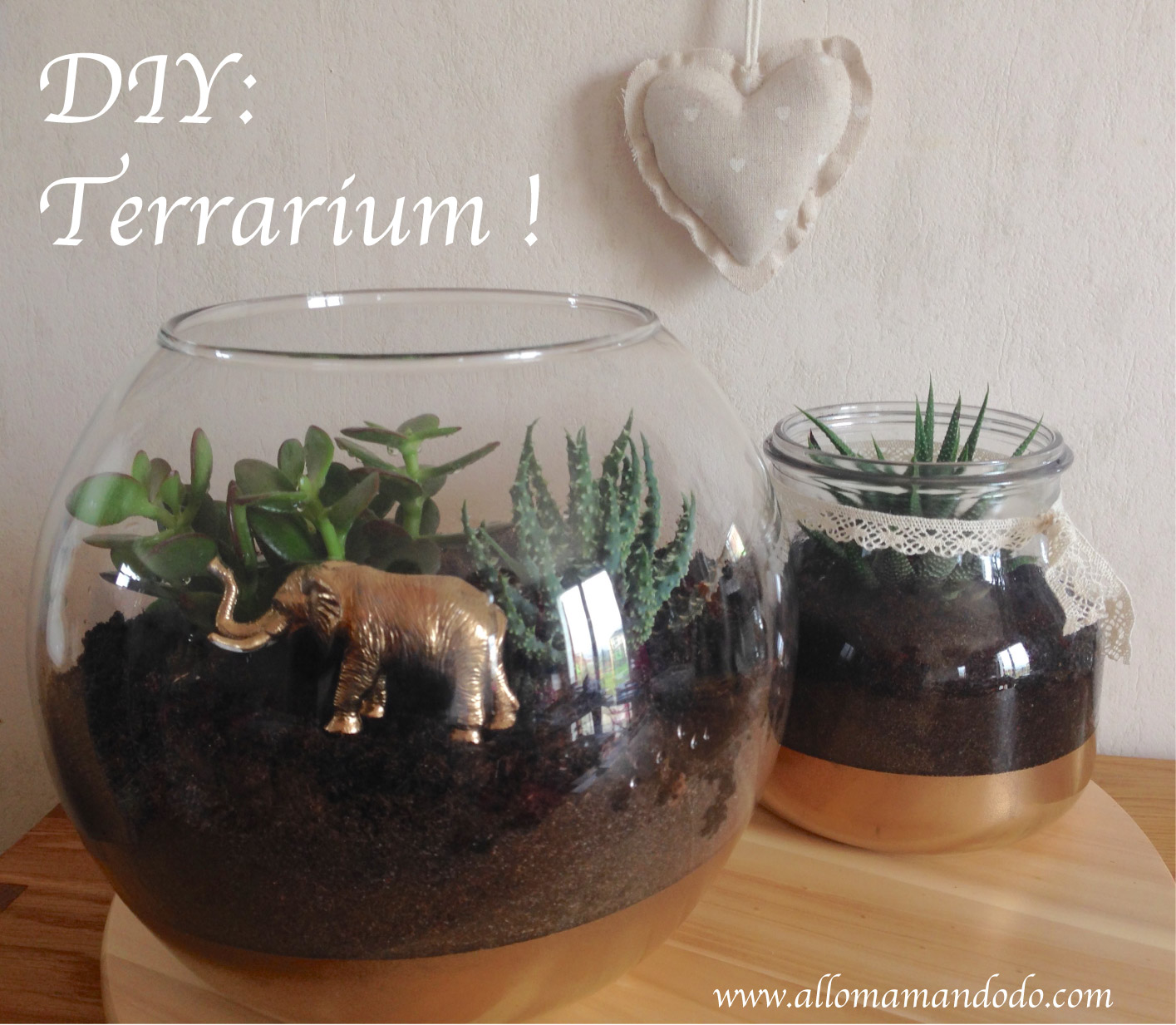 DIY: Le Terrarium, un petit jardin d'intérieur ! - Allo Maman Dodo