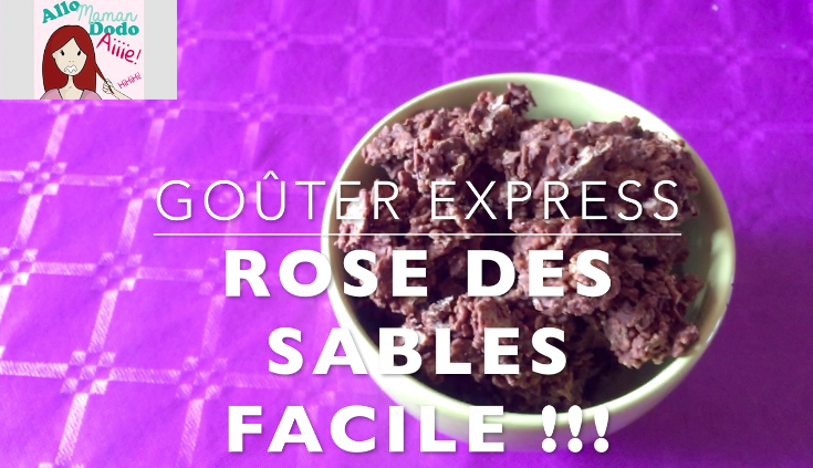 Roses des sables au chocolat faciles : recette de Roses des sables au  chocolat faciles