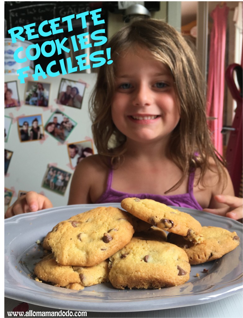 recette facile cookies sans peser