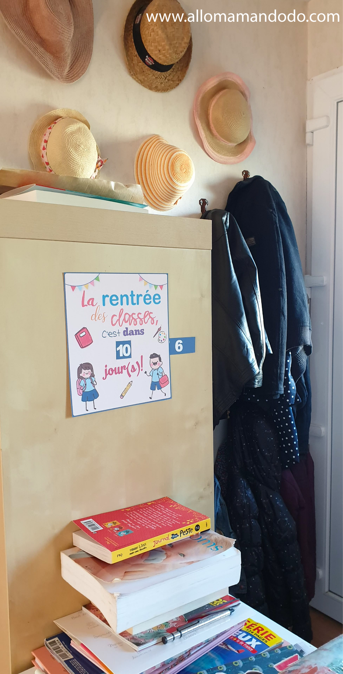 Fiche Gratuite à Imprimer: Le Compte-à-rebours De La Rentrée! - Allo ...