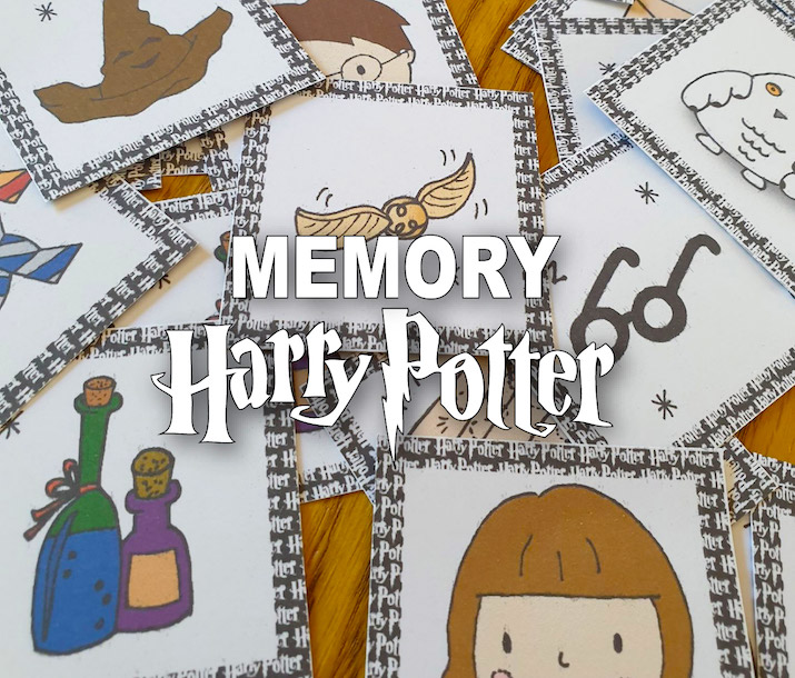 Memory Harry Potter à imprimer (Téléchargement gratuit) - Allo Maman Dodo
