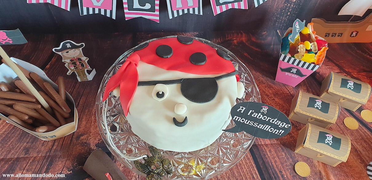 Tuto Gateau Pirate Facile Diy Video Allo Maman Dodo