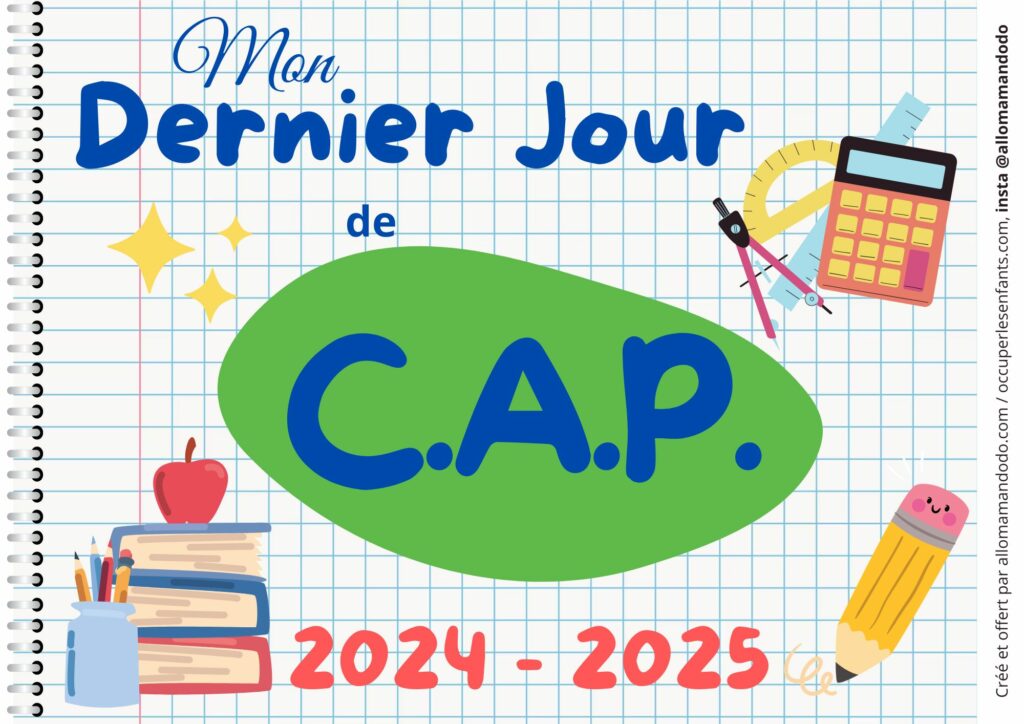FICHE DERNIER JOUR CAP