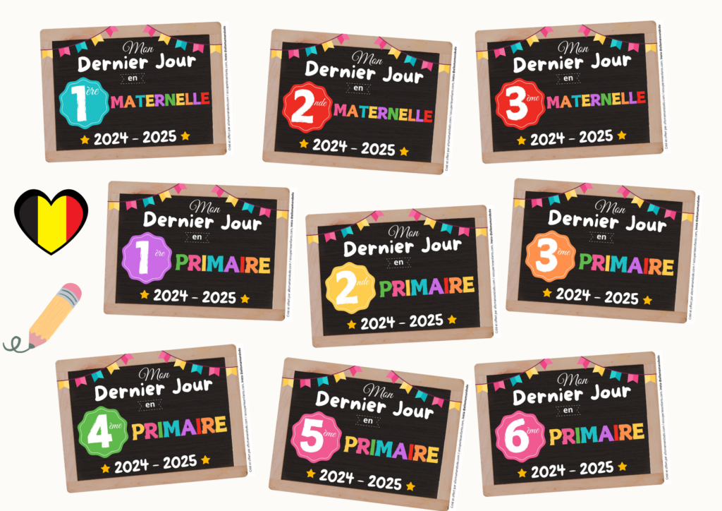 FICHE DERNIER JOUR BELGIQUE